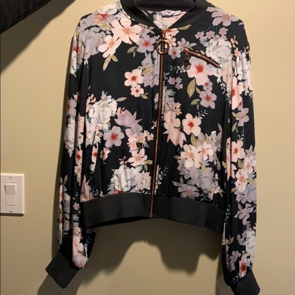 Floral bomber
